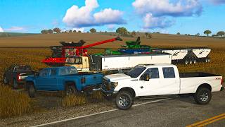 Entire Community Comes Together to Help Struggling Farmer Harvest (FS25 Rp9)