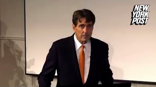 GOP New Jersey Senate candidate Curtis Bashaw nearly passes out during debate