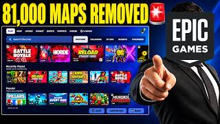 Why did Fortnite delete 81,000 freaking maps