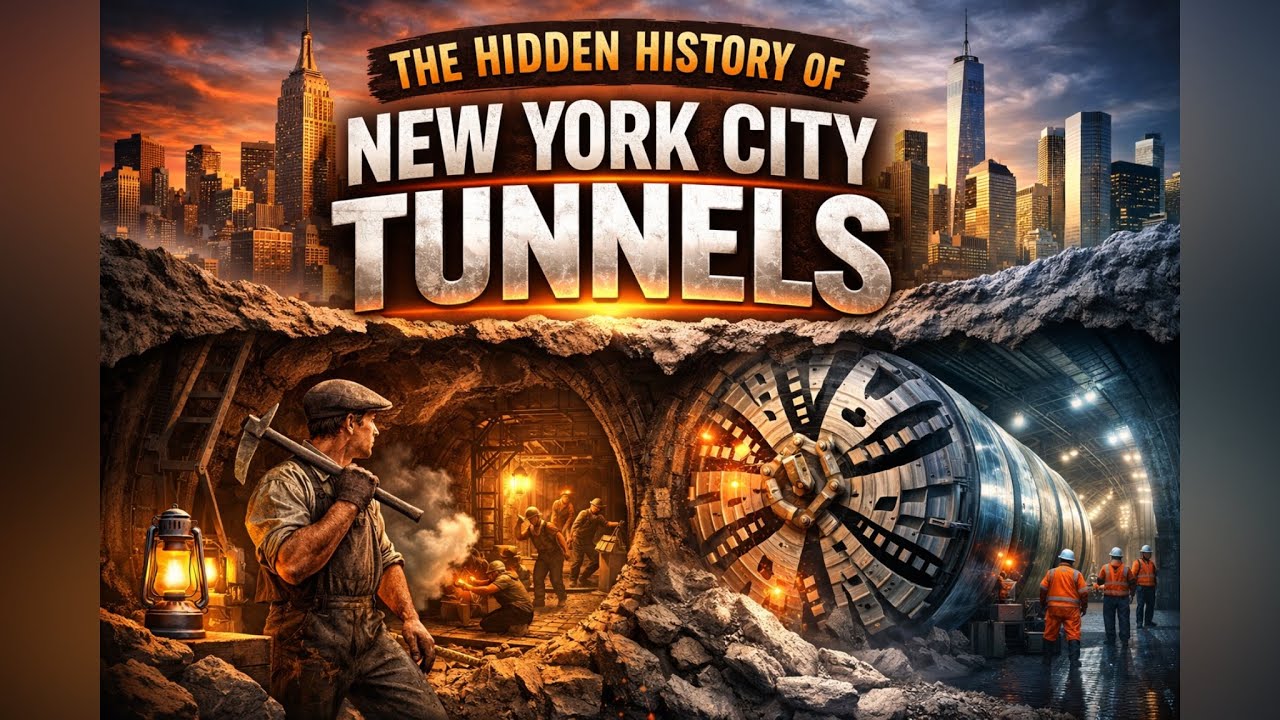 The Hidden History of New York City Tunnels | How They Were Built Beneath the City