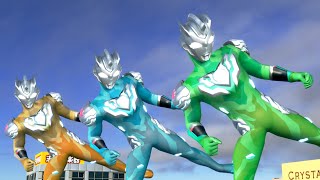 Ultraman VS Robots VS Kaiju 3D Animation Compilation Big and Small Superheroed Battles!