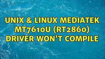 Unix & Linux: MediaTek MT7610U (RT2860) driver won