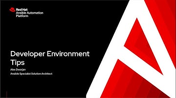 Ansible Developer Environment Tips