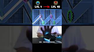 Level 1 To Level 10 In Geometry Dash