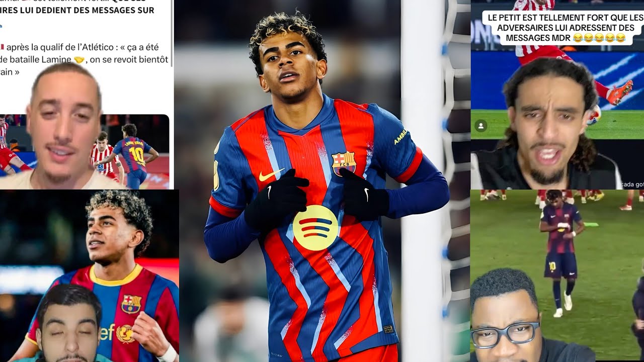 🚨HOMMAGE INCROYABLE : SIMEONE ET LES JOUEURS DE L’ATLÉTICO S’INCLINENT DEVANT LAMINE YAMAL ! 