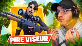 FAIRE TOP 1 avec le PIRE VISEUR sur FORTNITE ( C'est une masterclass )