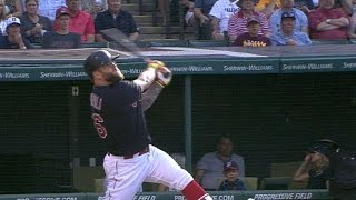 CWS@CLE: Indians bat around, score five in the 1st