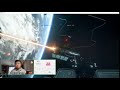 Star citizen  head tracker ios  in game head tracking demo with opentrack