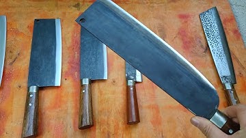 Ngày 8/9/2023 LH sđt 0374655062 các loại dao bếp rèn thủ công từ nhíp xe ô tô