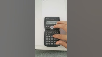 Como fazer número elevado ao quadrado na calculadora científica x² #shorts