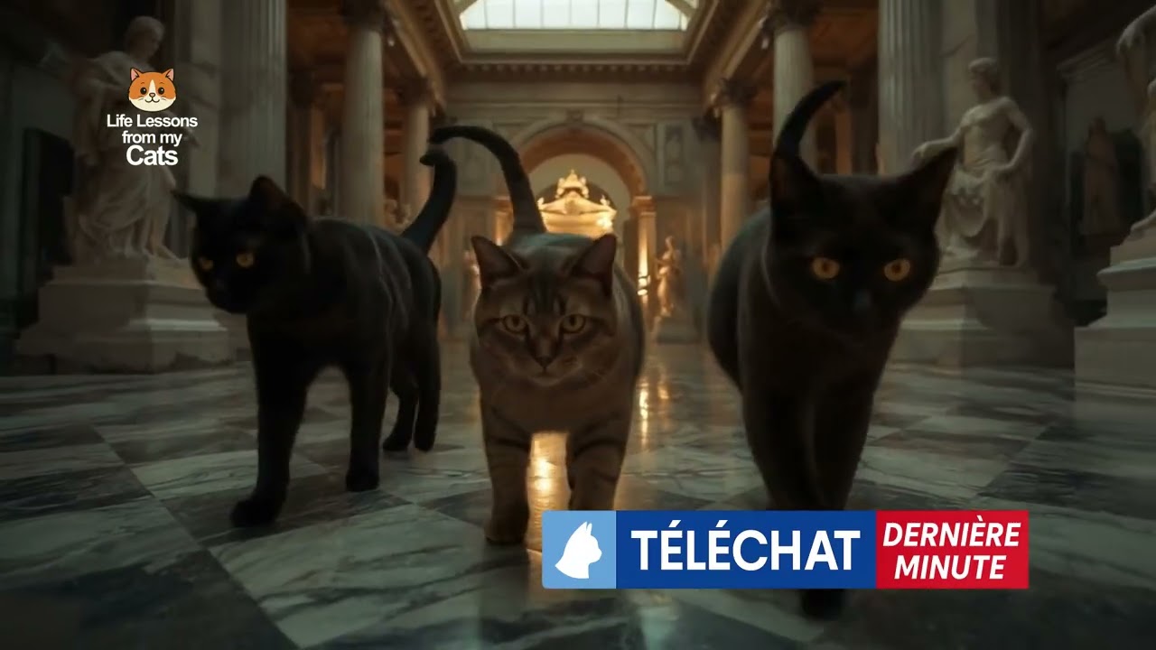 🚨 BREAKING NEWS FROM THE LOUVRE🚨(CAT VERSION)