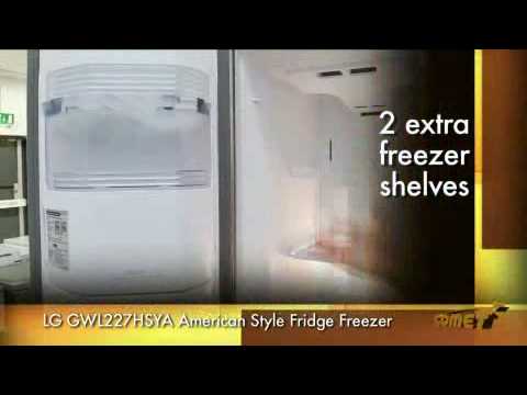 Products that make you go wow - LG GWL227HSYA  American style fridge freezer