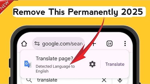 Chrome Translate Problem | Chrome Language Translation Problem