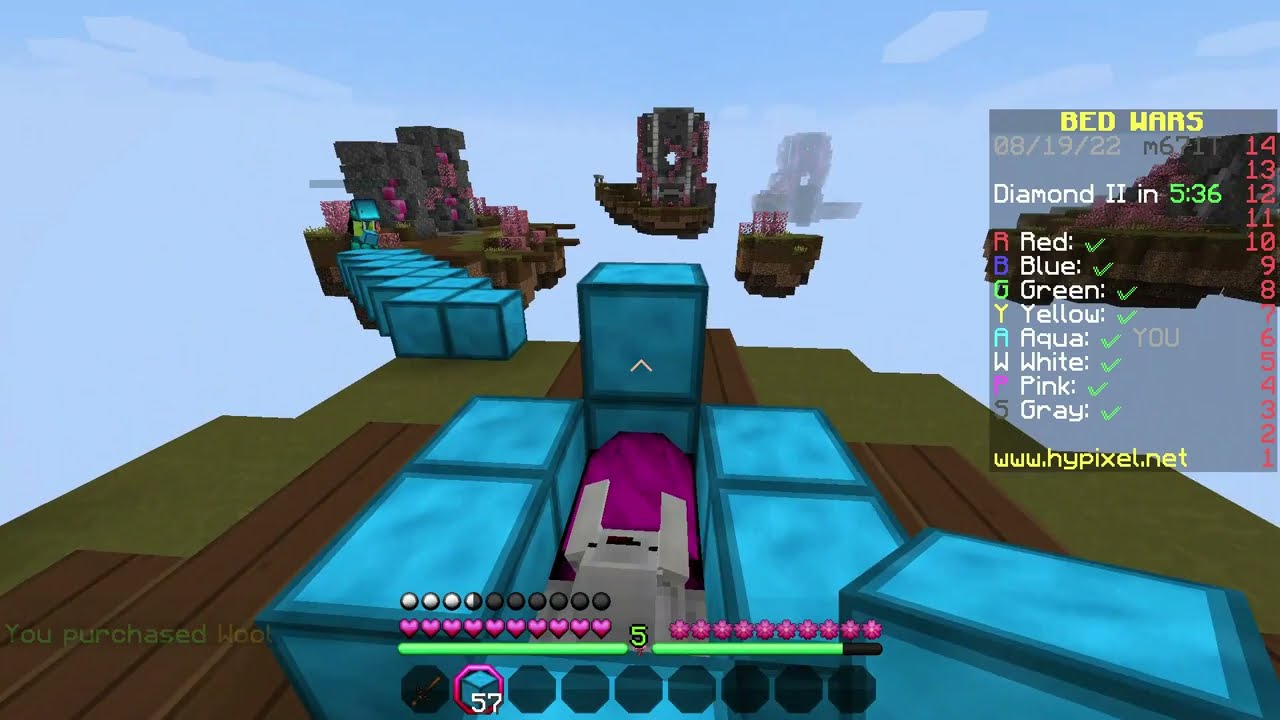 Bedwars and commentary why I went on some breaks YouTube