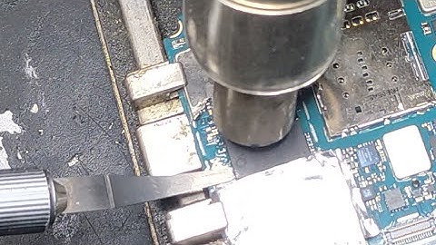 Samsung A42 5G CPU Reball, auto restart problem solve.