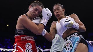 Alycia Baumgardner VS Edith Soledad Matthysse (UD 100-90x3) BAUMGARDNER GETS AN EASY WIN!