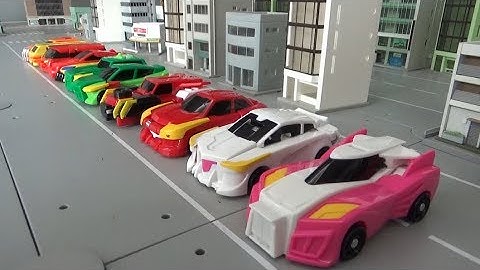 헬로카봇 프라임 10대 자동차 로봇 변신 장난감 놀이 Hello Carbot Prime 10 Car Robots Transformation Toys Play