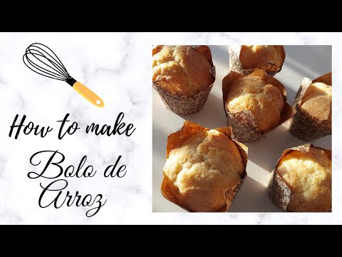 Sweet Rice Cake (Bolo de Arroz) - Easy and Delish