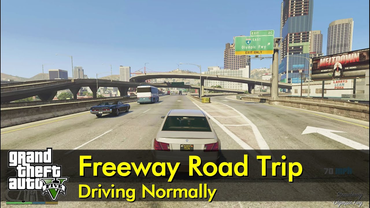 gta v road trip