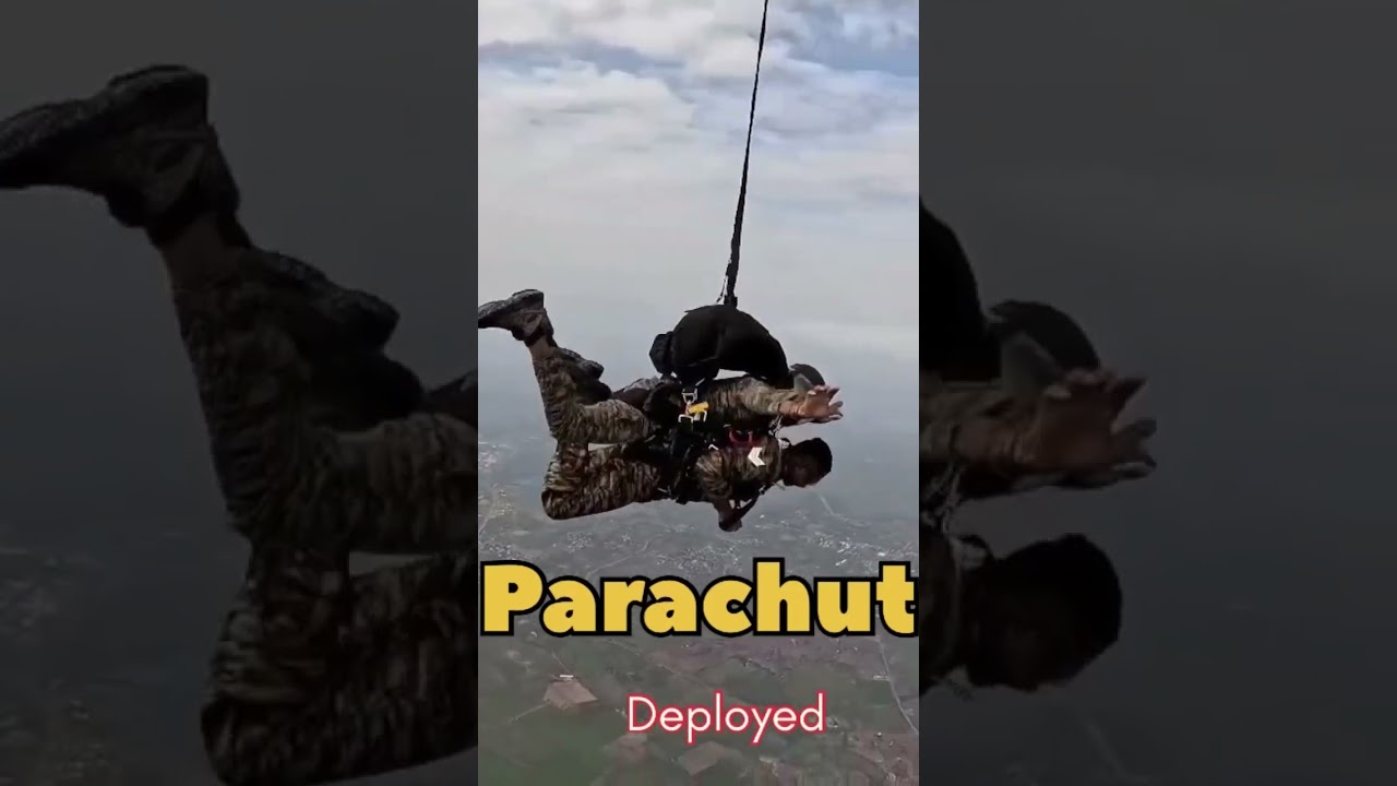Elite Paratrooper Freefall Jump from Helicopter | Special Forces Training 🪂🚁