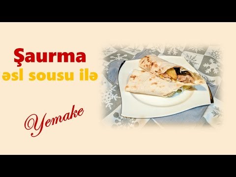 Əsl şaurma hazırlanması /Şaurma resepti / Şavurma nasıl yapılır / Yemek tarifleri