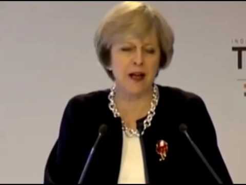 British Prime Minister Theresa May on Visa issue in her speech in India