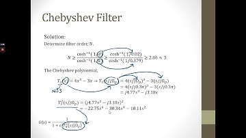 WEEK 14 PART 1 CHEBYSHEV IIR FILTER PART 6