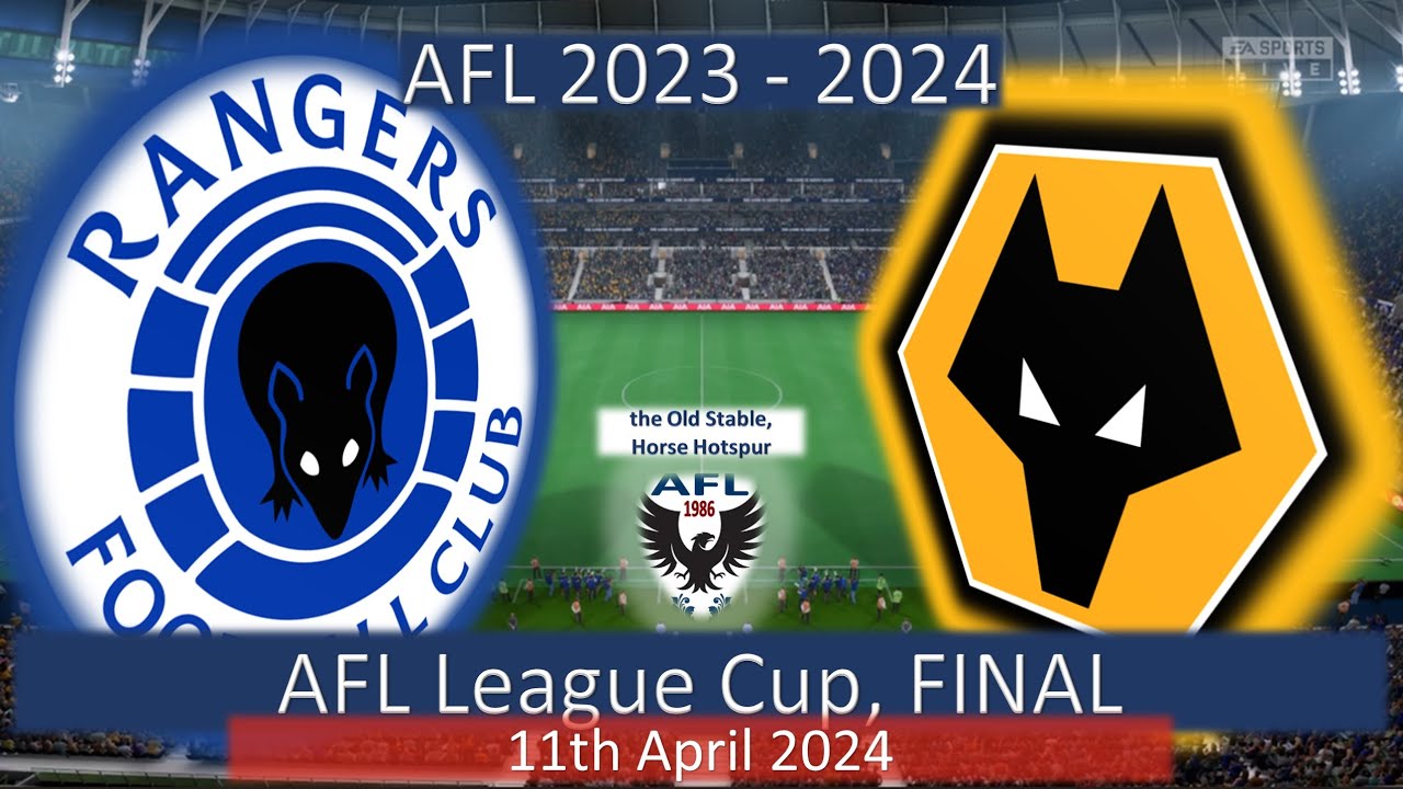 Rat Ranger 2023 - 2024 AFL League Cup FINAL, Rat Rangers v Wolf City - YouTube