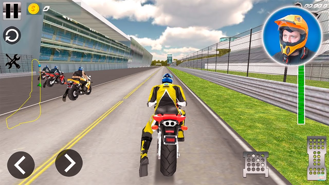 Fast Motor Bike Rider 3D 4 Gameplay Android Game Heavy Bike Racing