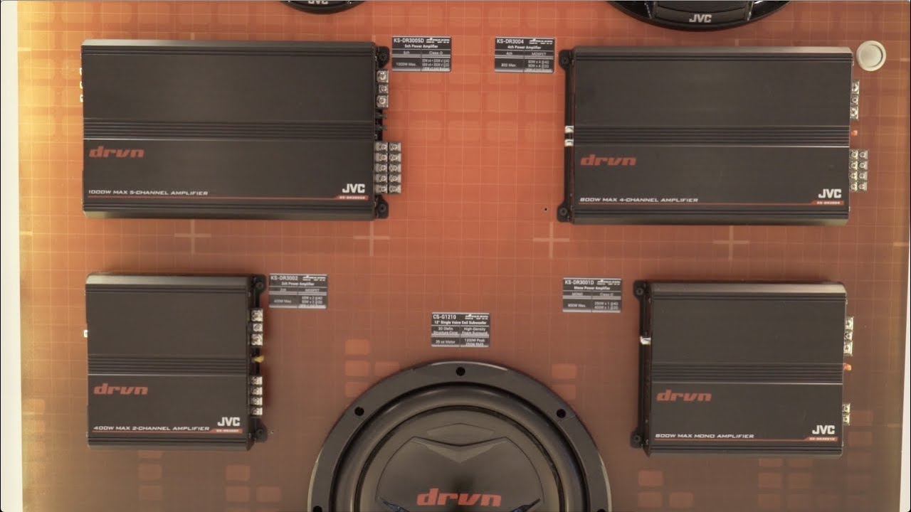 JVC DRVN amps | CES 2016 | Crutchfield