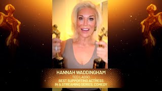 Ted Lasso: Hannah Waddingham Acceptance Speech | 2021 HCA TV Awards