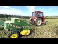 MTZ 82  BELARUS TRACTOR ЛУЦЕРНА  JOHN DEERE 336 SUMMER 2021