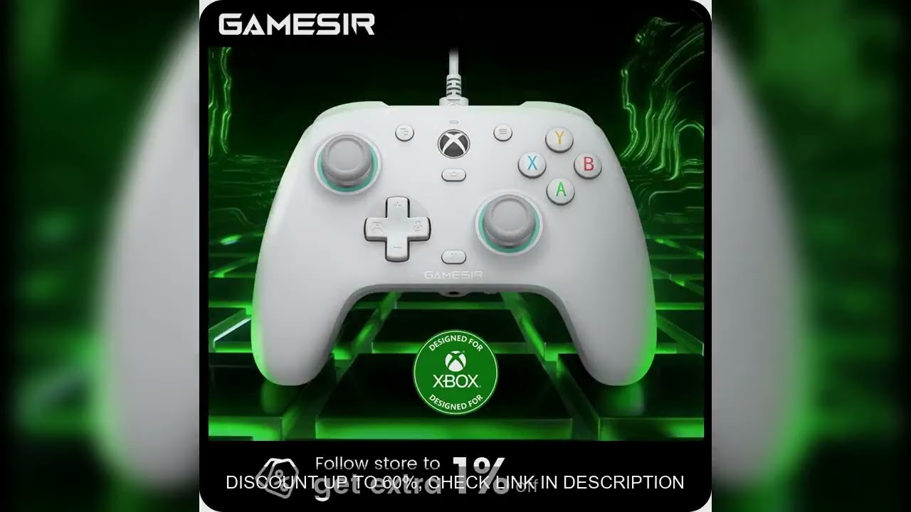 GameSir G7 SE Xbox Gaming Controller Wired Gamepad for Xbox Series X, Xbox Series S, Xbox One, with