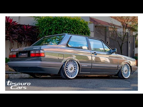 VW Gol GTI rebaixado com rodas balina aro 17