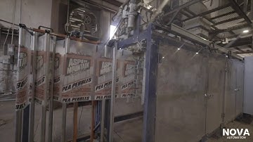 Automated Bagging Systems from NOVA Automation for Rock & Aggregate Application