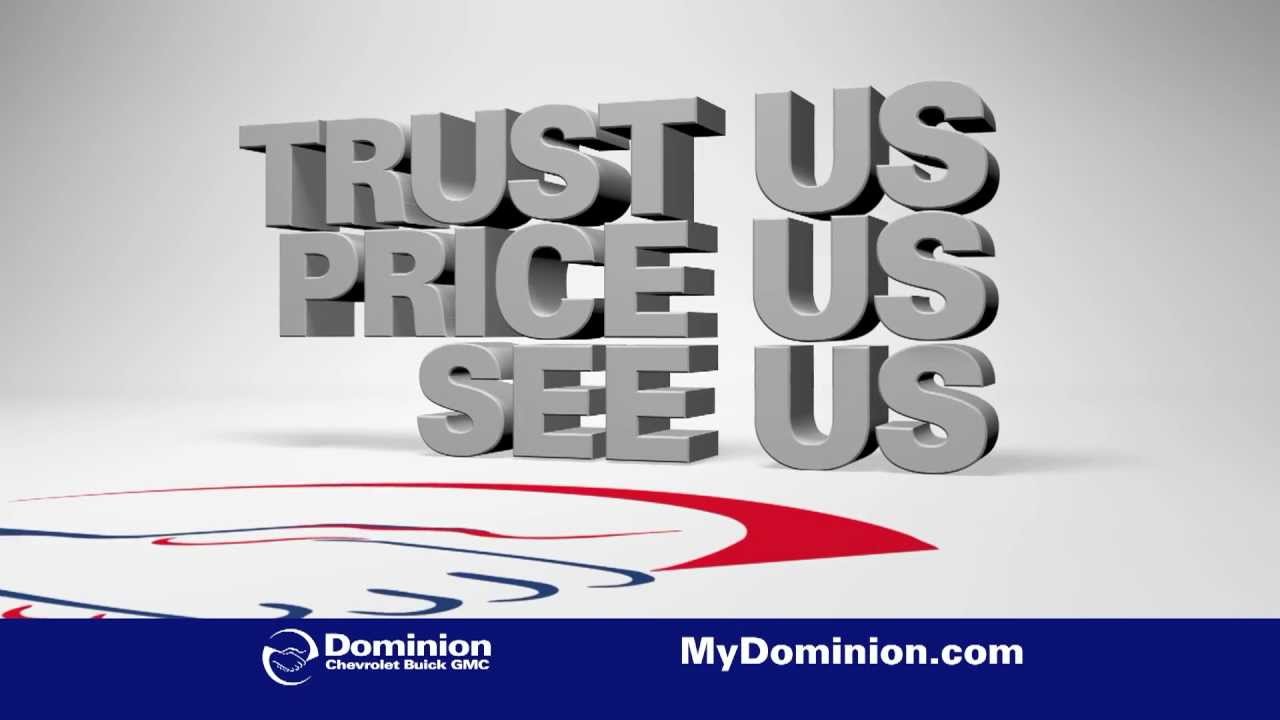 Dominion Chevrolet - Malibu "Trust Us. Price Us. See Us." Sale