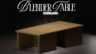How to model table in blender(under 4minutes)#3dmodeling Profile