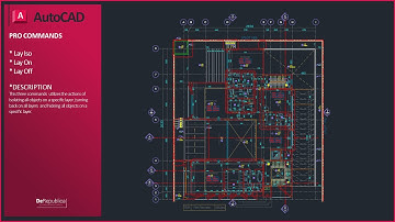 AutoCAD - (Lay Iso - Lay On -Lay Off) Work smarter with Layers