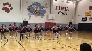 SPMS cheer halftime performance (dose) 🎀🏀