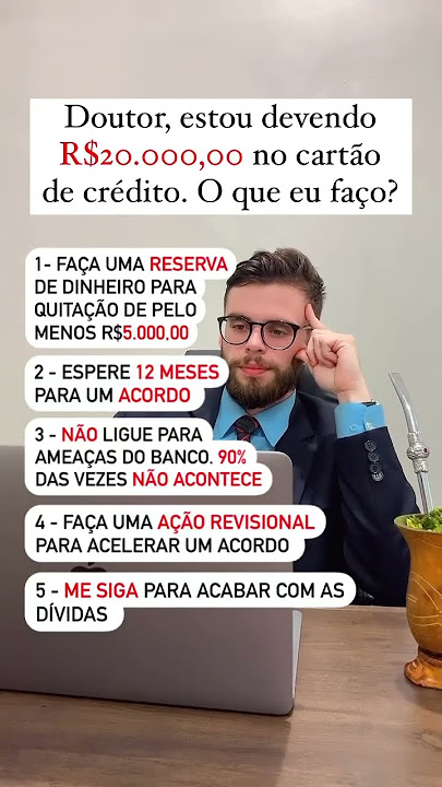 Devendo R$20.000 no cartão de crédito e não sabe o que fazer? #dívida #emprestimo #banco #credito