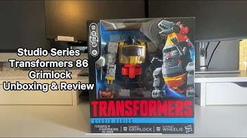 Studio Series Transformers 86 Grimlock Unboxing & Review 