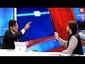 Arnab Goswami Vs Waris Pathan Over Anthem Controversy