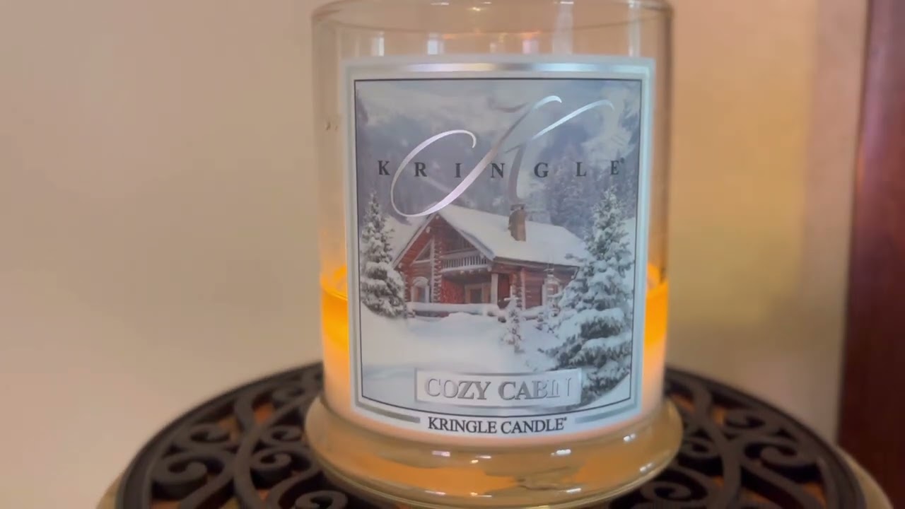 Kringle Cozy Cabin Candle Review 