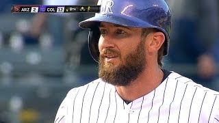 ARI@COL: Blackmon goes 6-for-6 with five RBIs