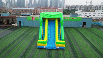 Commercial Inflatable Slide with Dual Climbing Lanes✨ | Chinee Inflatables Factory T8-7502