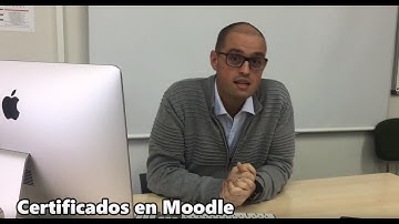 Configurar certificados o diplomas en Moodle
