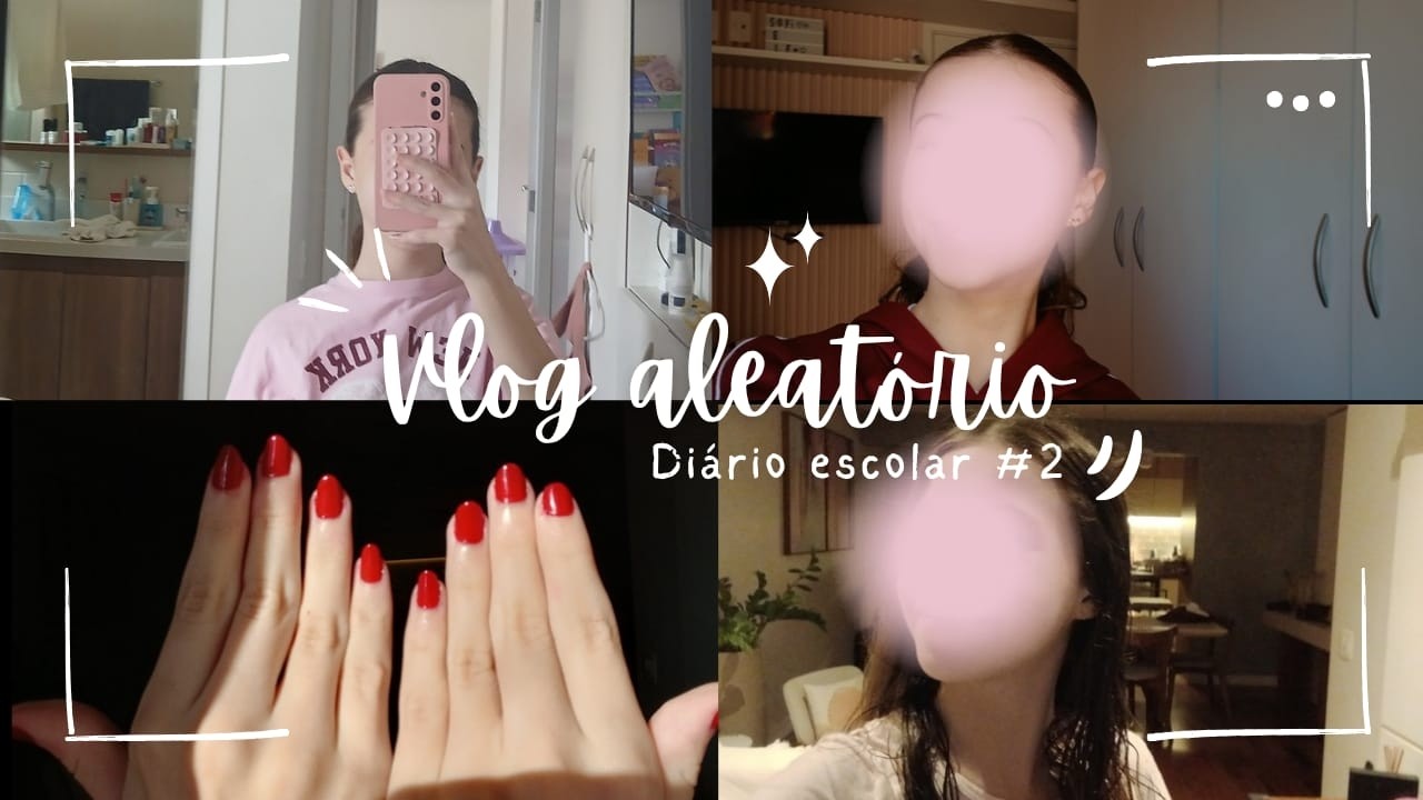 VLOG ALEATÓRIO|Diário escolar#2
