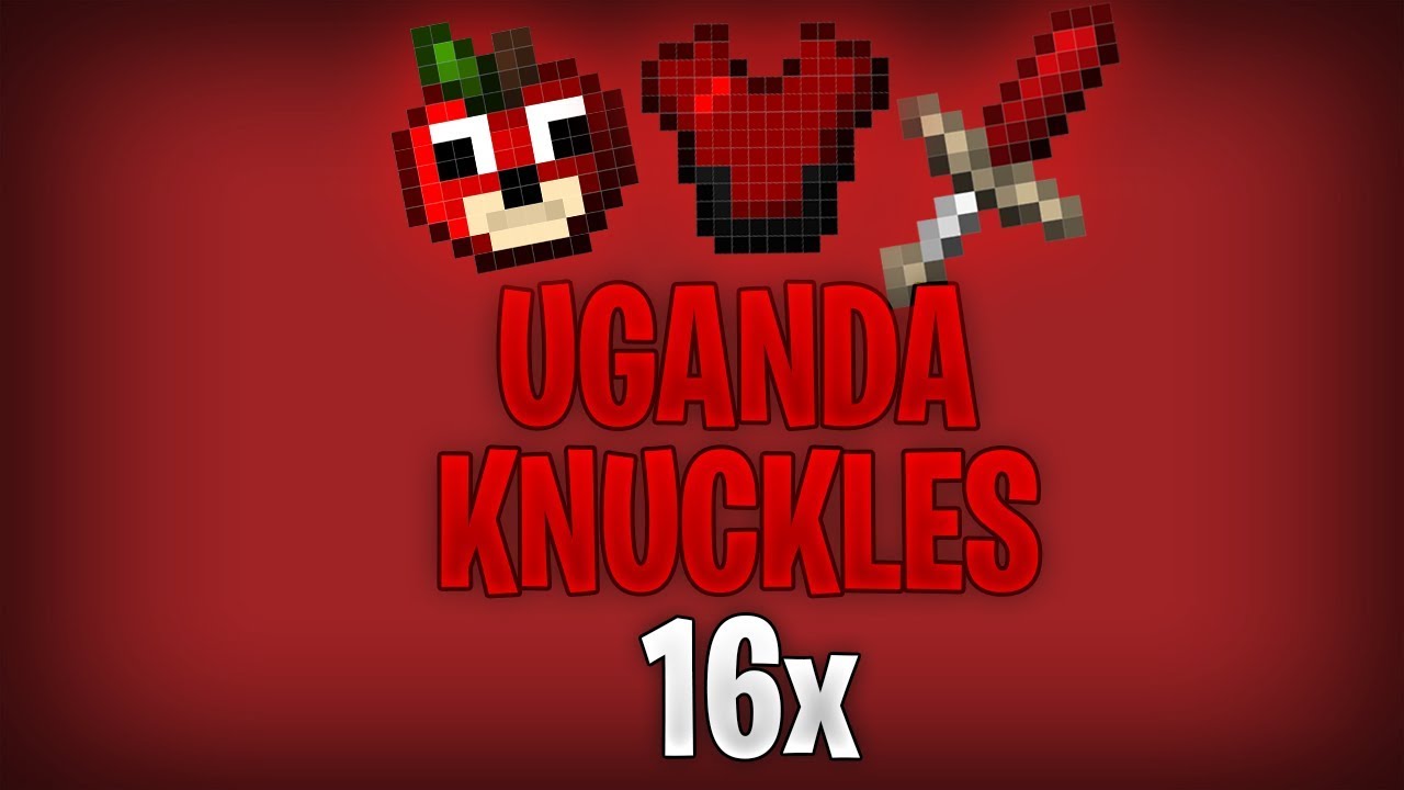 Uganda Knuckles 16x - Texture Pack PvP 1.7-1-12 [MikeV] - YouTube