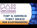 Top 5 Games That Need An Expansion