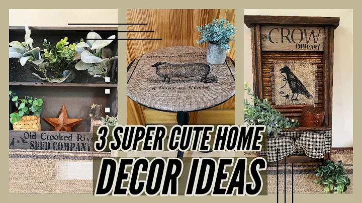 DIY Thrift Flip, Free & Found Home Decor Makeovers | Trash To Treasure | Repurposed Unwanted Items